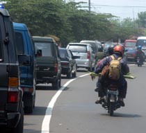 Lalulintas Mojokerto-Jombang Merambat